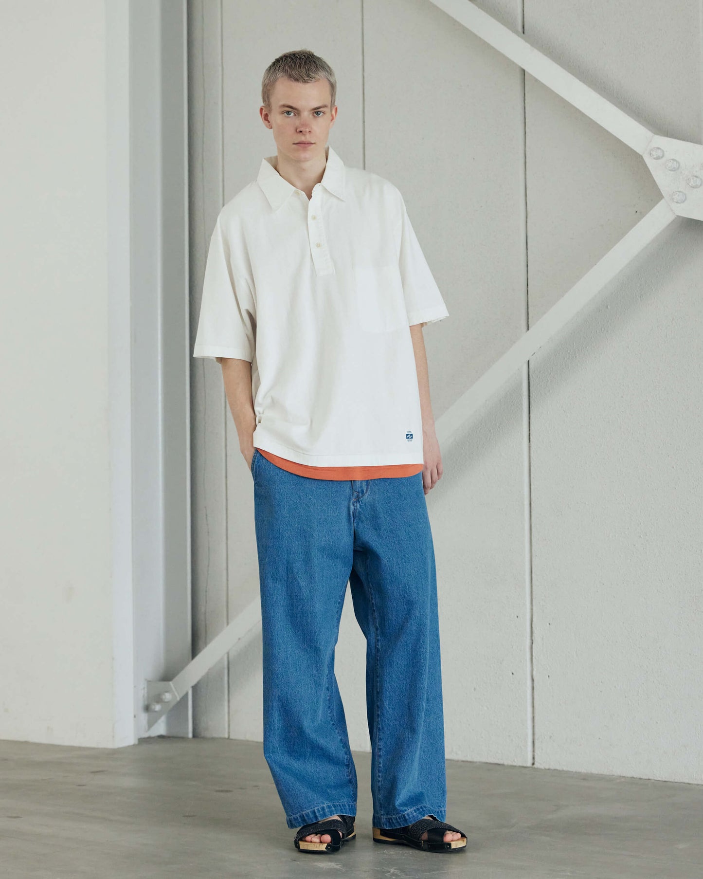 Back Jersey Half Sleeve Pullover Shirt