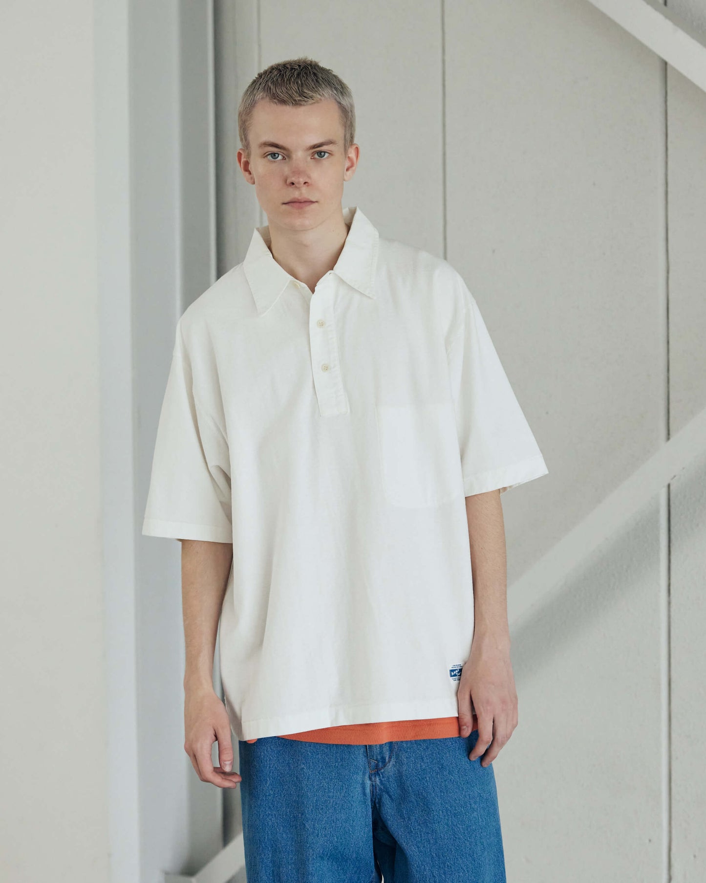 Back Jersey Half Sleeve Pullover Shirt