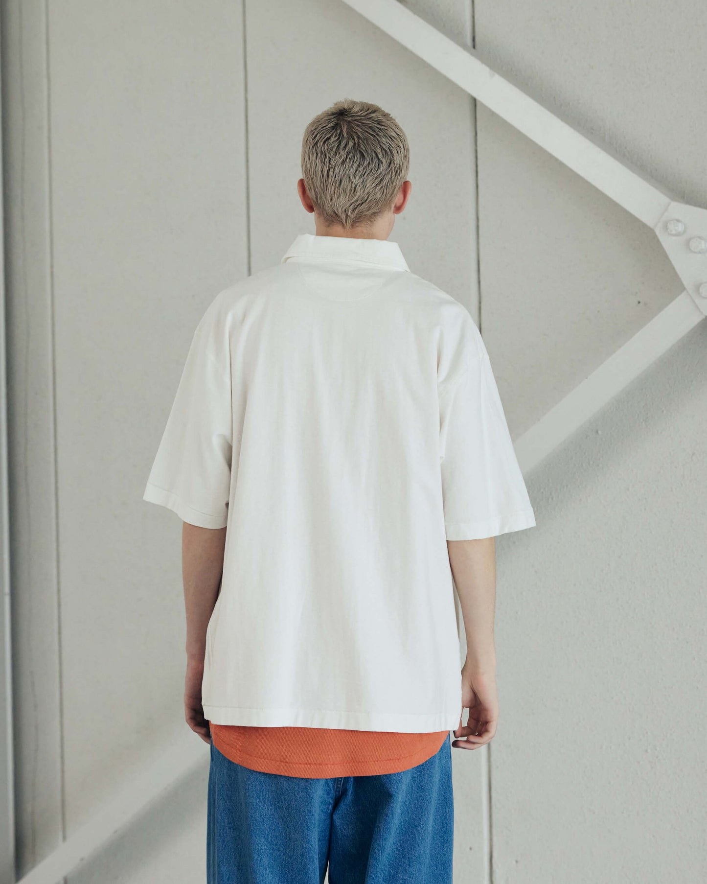 Back Jersey Half Sleeve Pullover Shirt