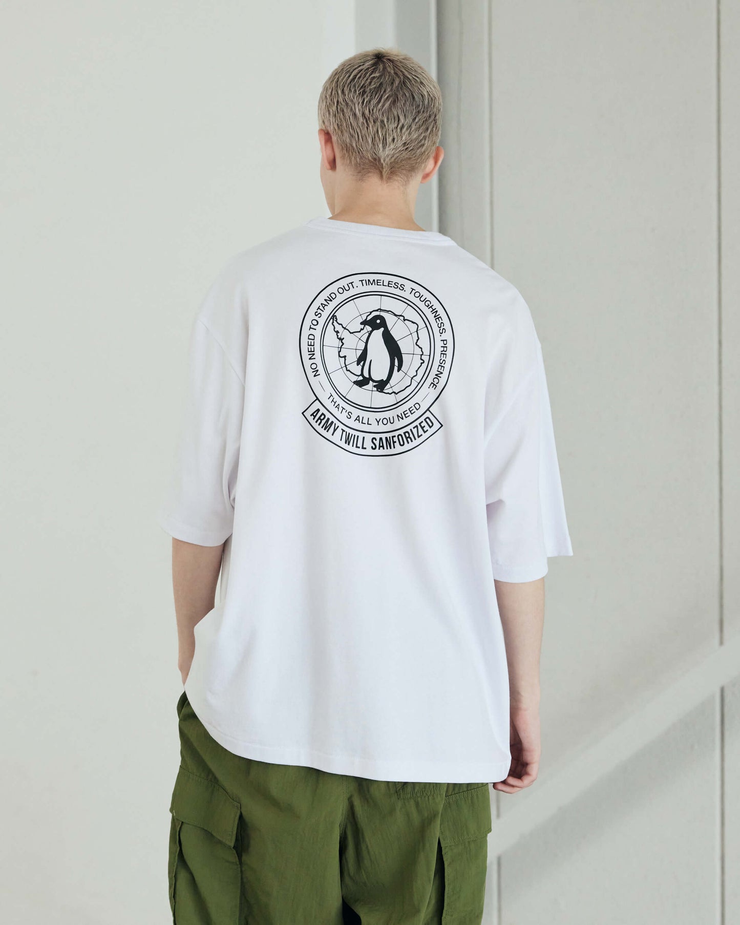 30/2 OE Half Sleeve Print Tee_Penguin