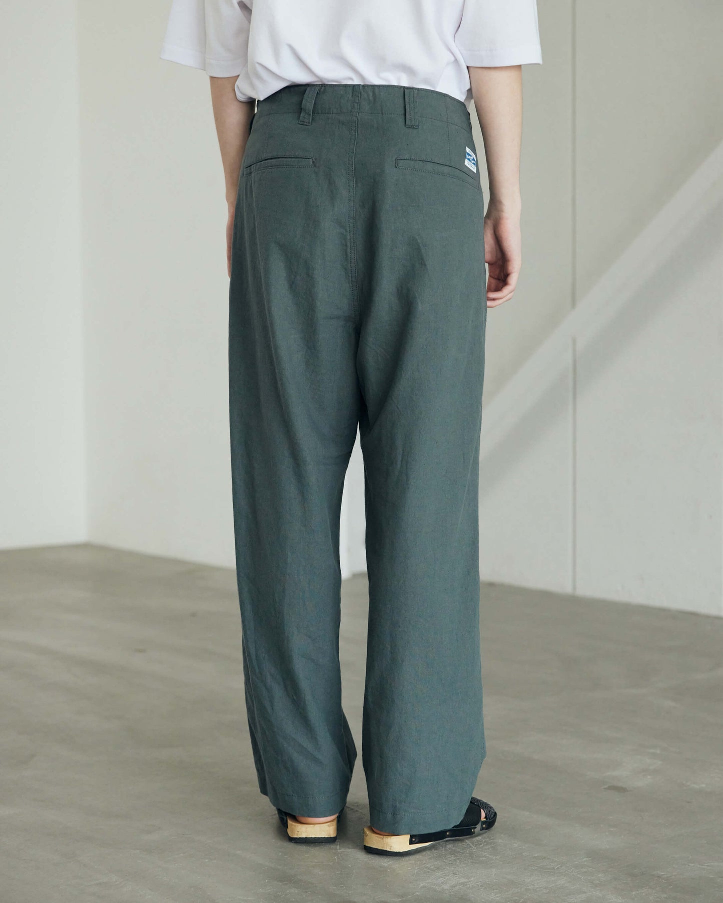 Cotton Linen Slab Field Pants