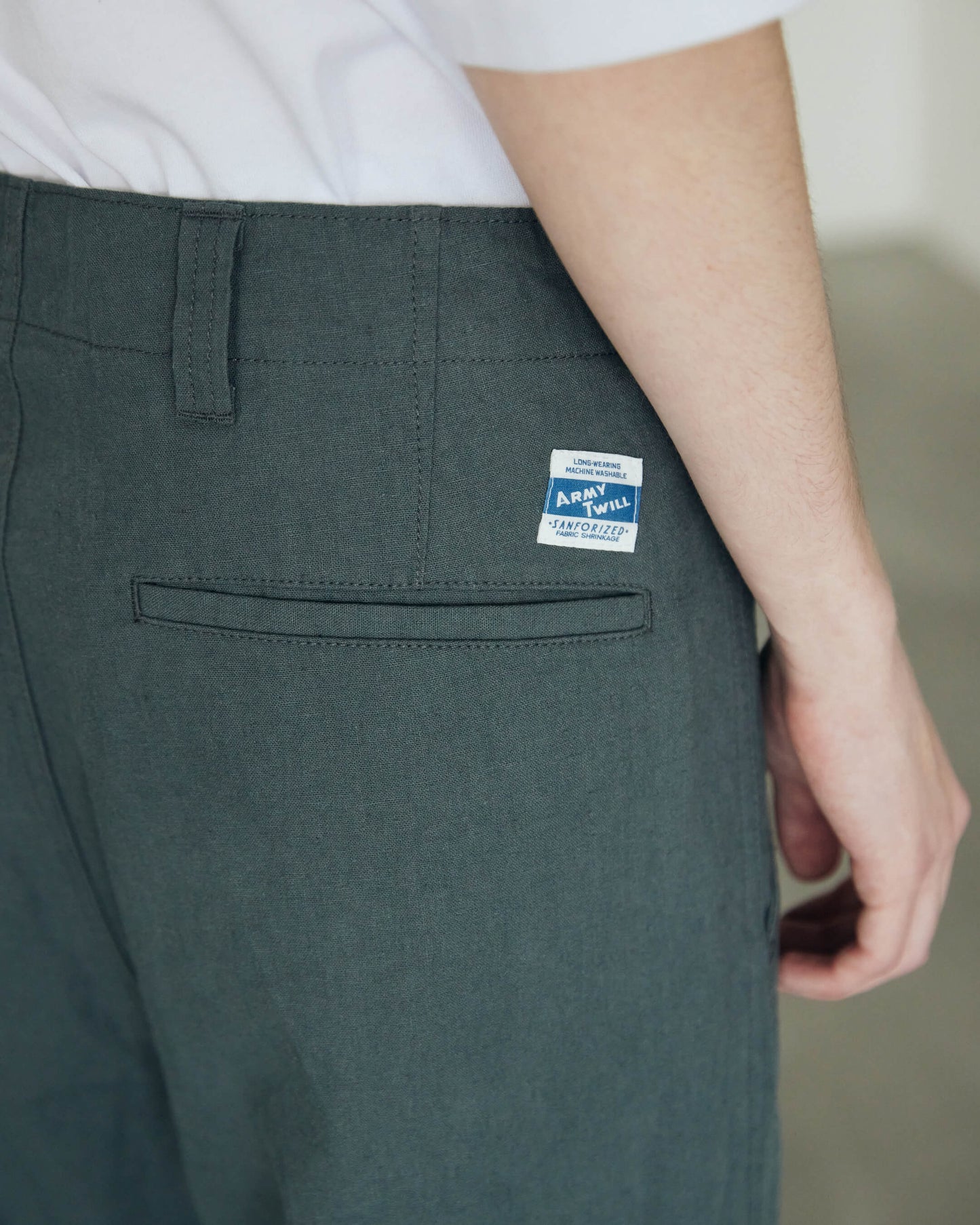 Cotton Linen Slab Field Pants