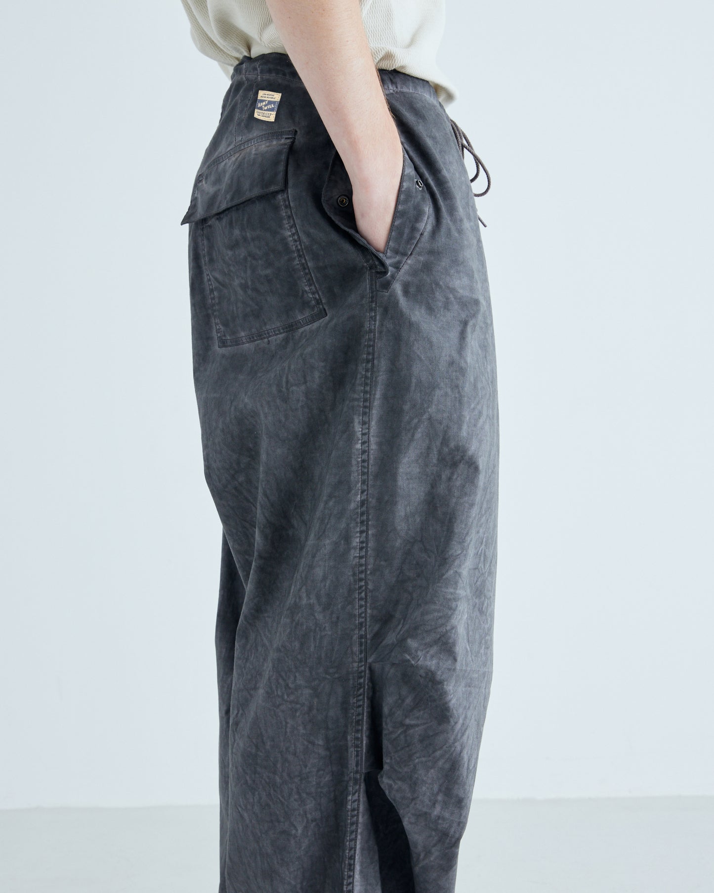 Uneven Dyeing Over Pants