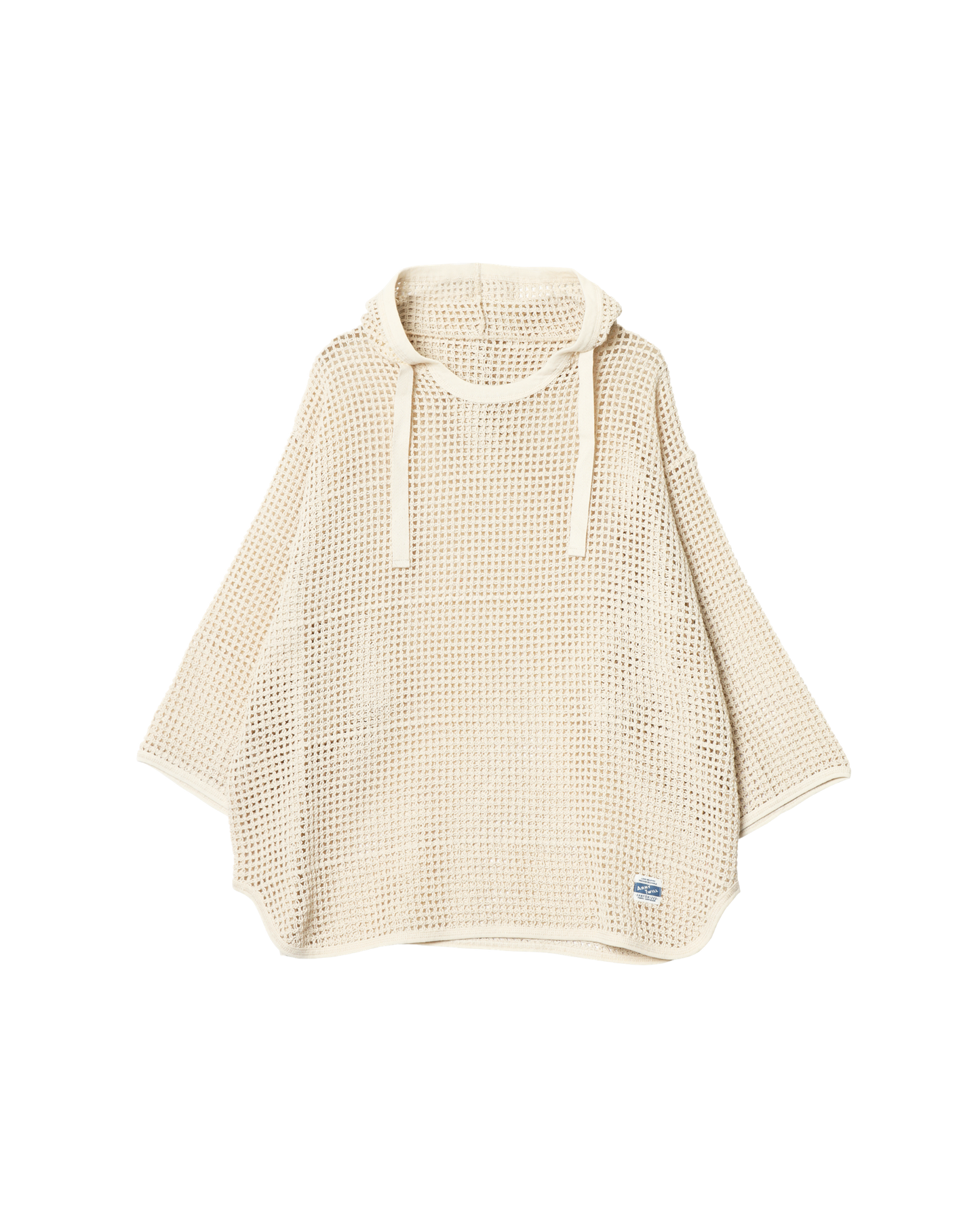 Cotton Mesh Hoodie