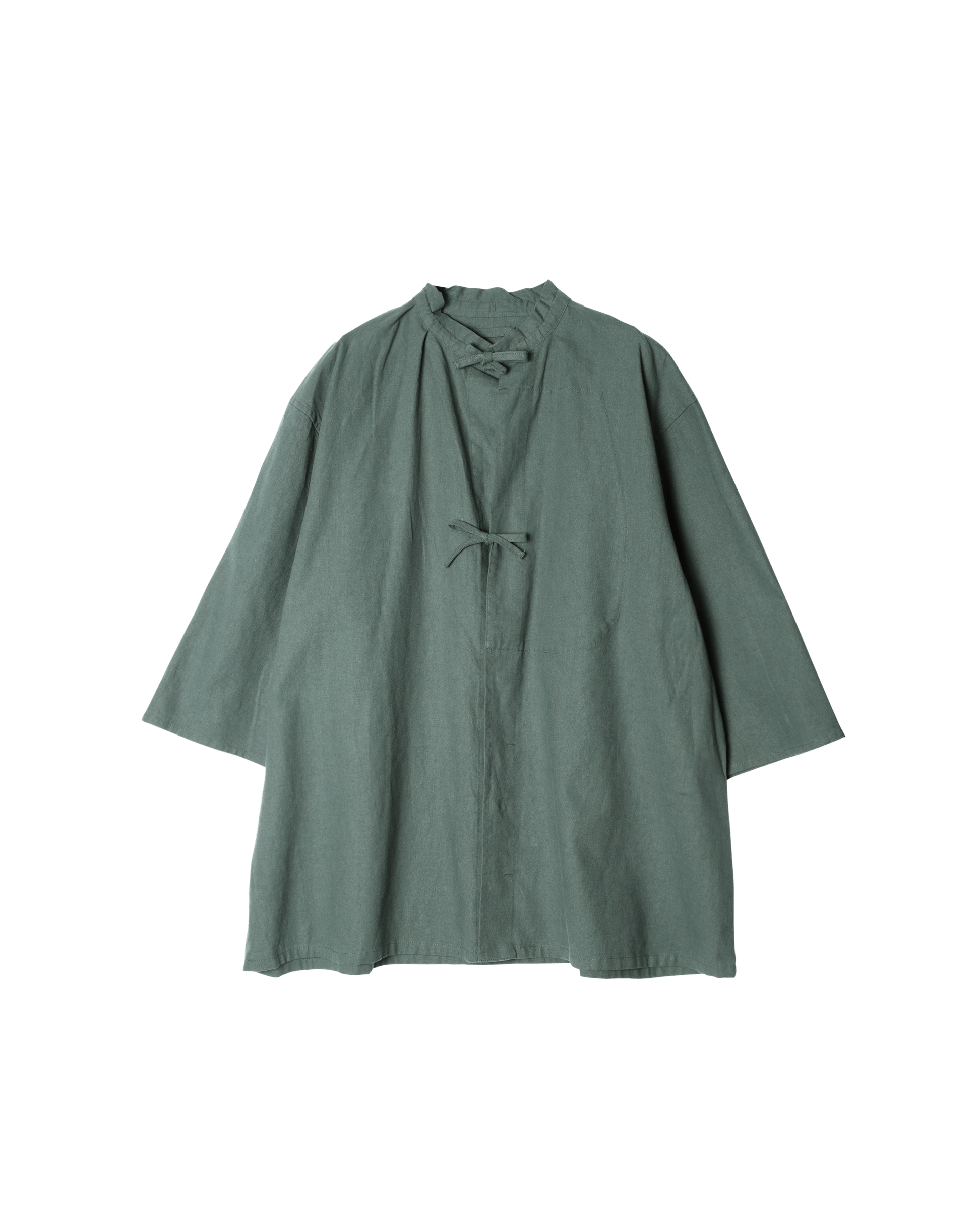 値下げ‼️MAATEE＆SONS ARMY JK シルクリネン 2 MAATEE&SONS 折って折ってSHIRTS JACKET 