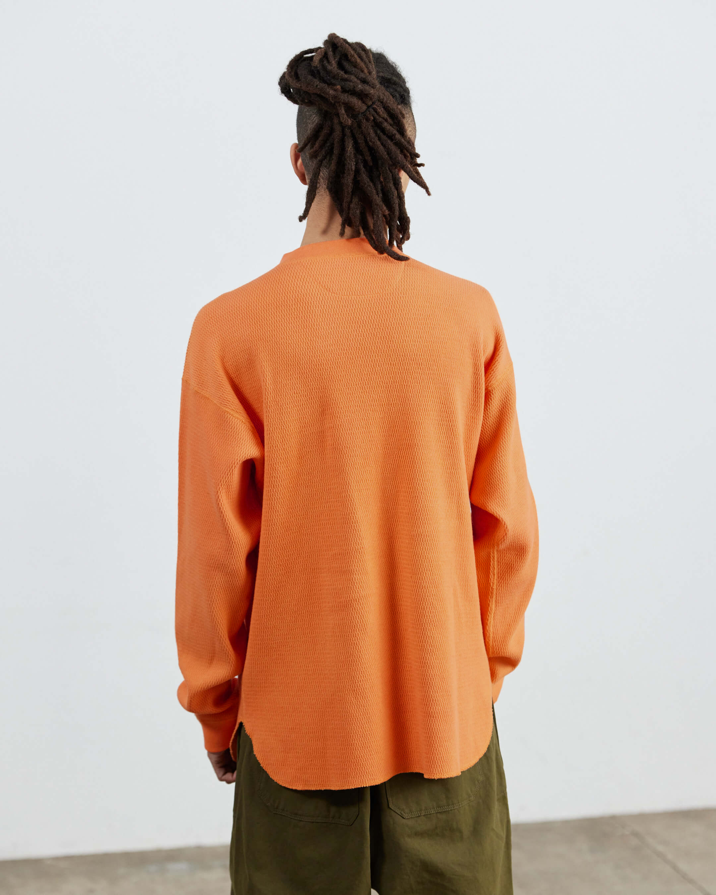 Honeycomb Henley LS Tee