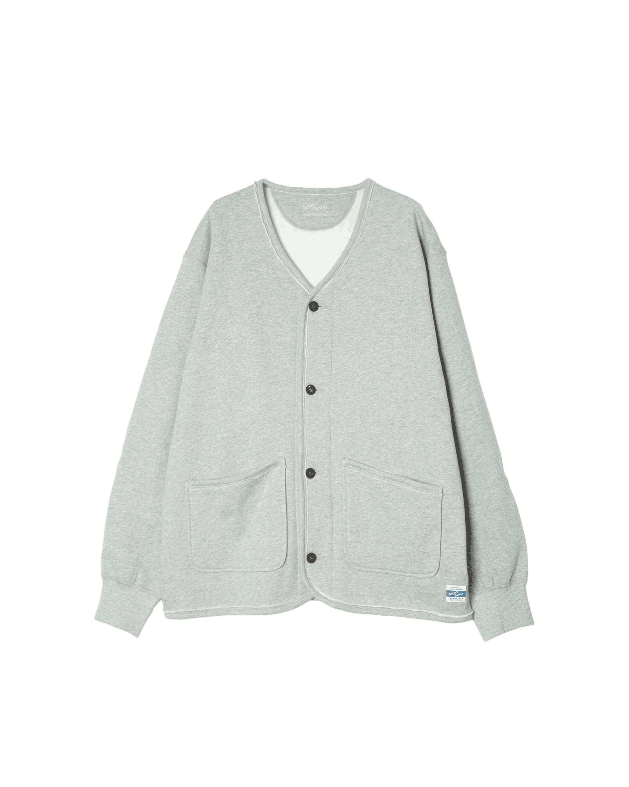 Sweat Cardigan – ARMY TWILL Sweat Cardigan – ARMY TWILL