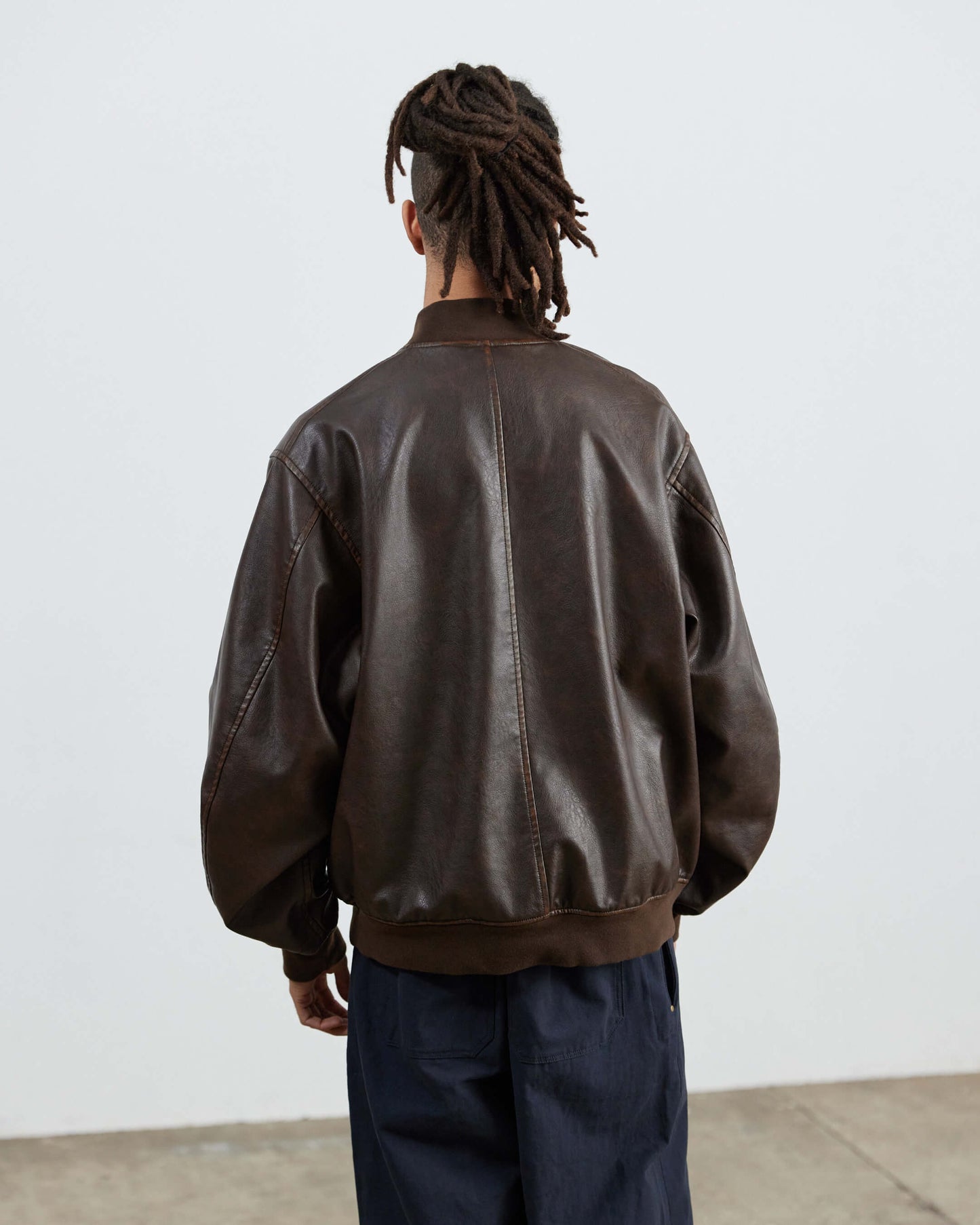 Vegan Leather Blouson