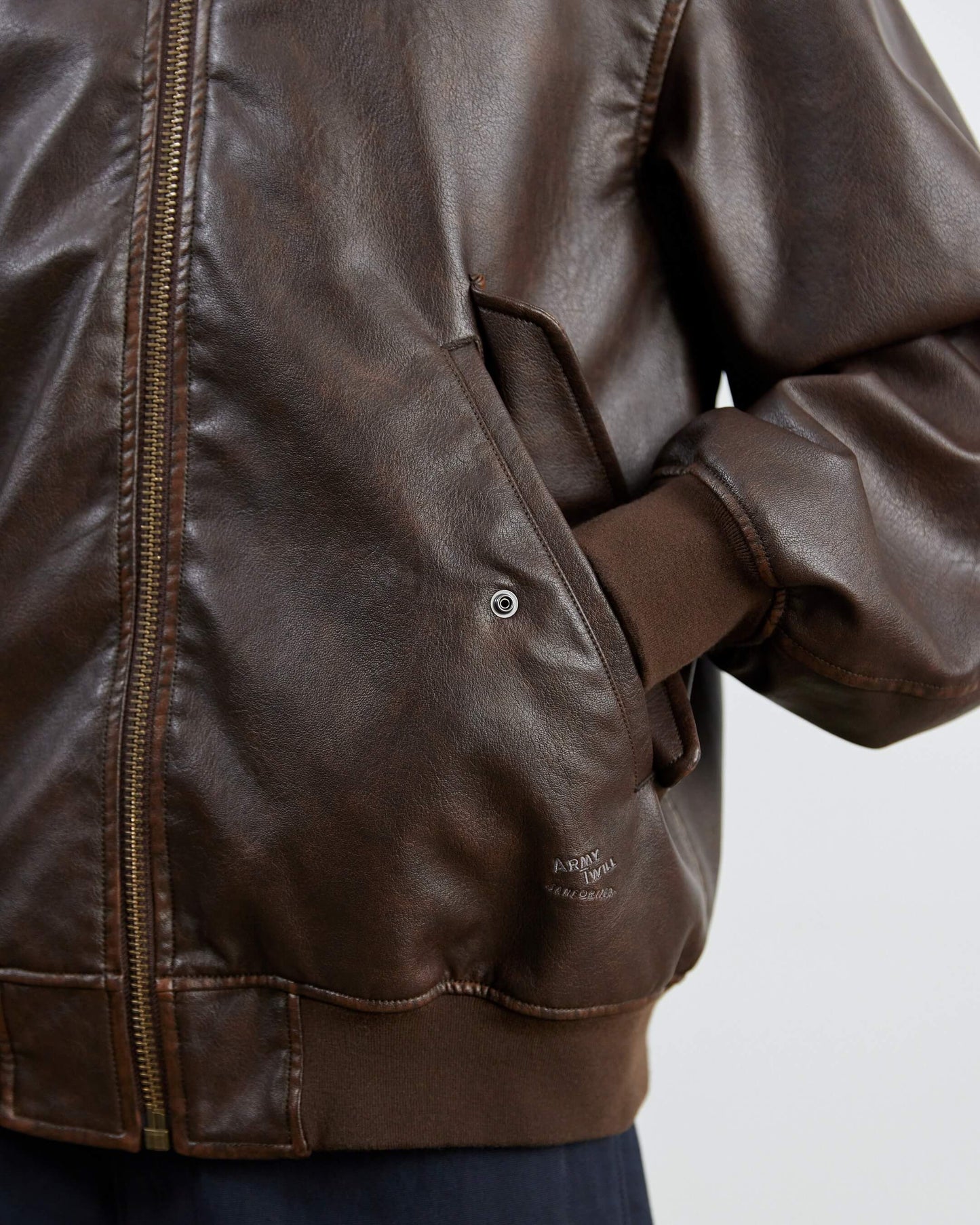 Vegan Leather Blouson