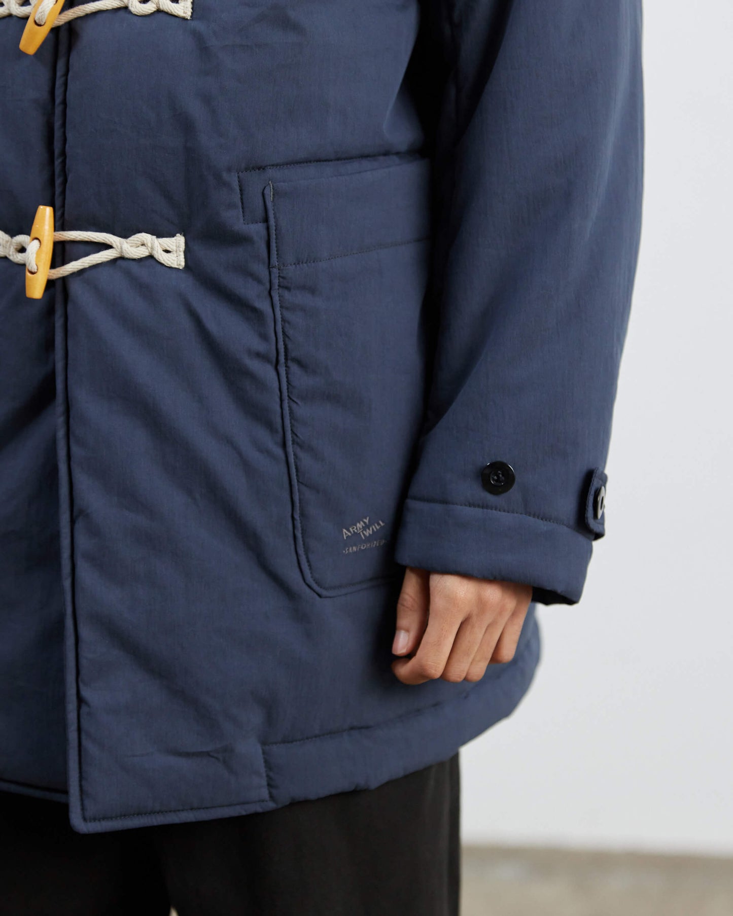 Cotton Nylon Duffel Coat