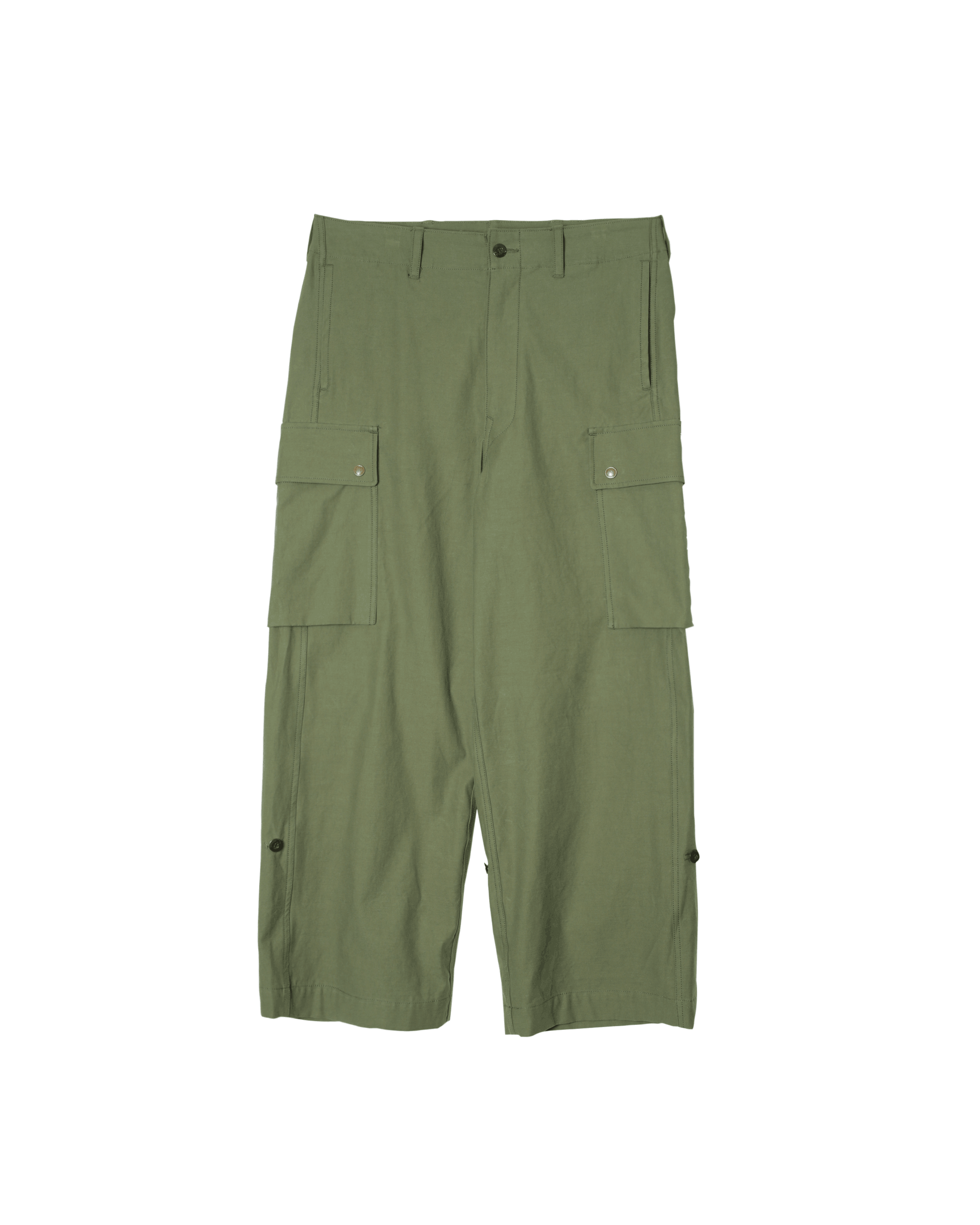 Back Satin NLD Cargo Pants – ARMY TWILL