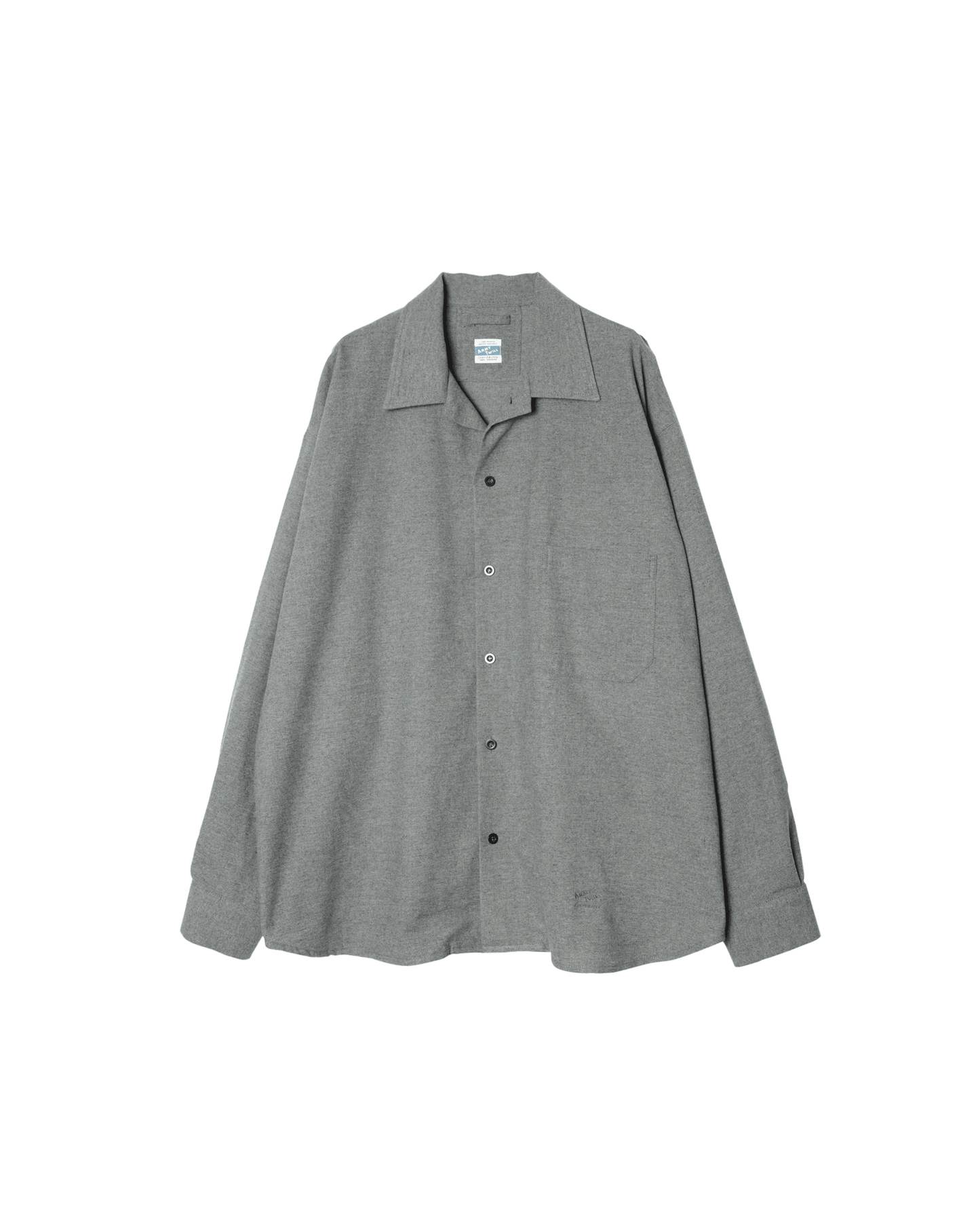 Brushed Plain Utility Shirt