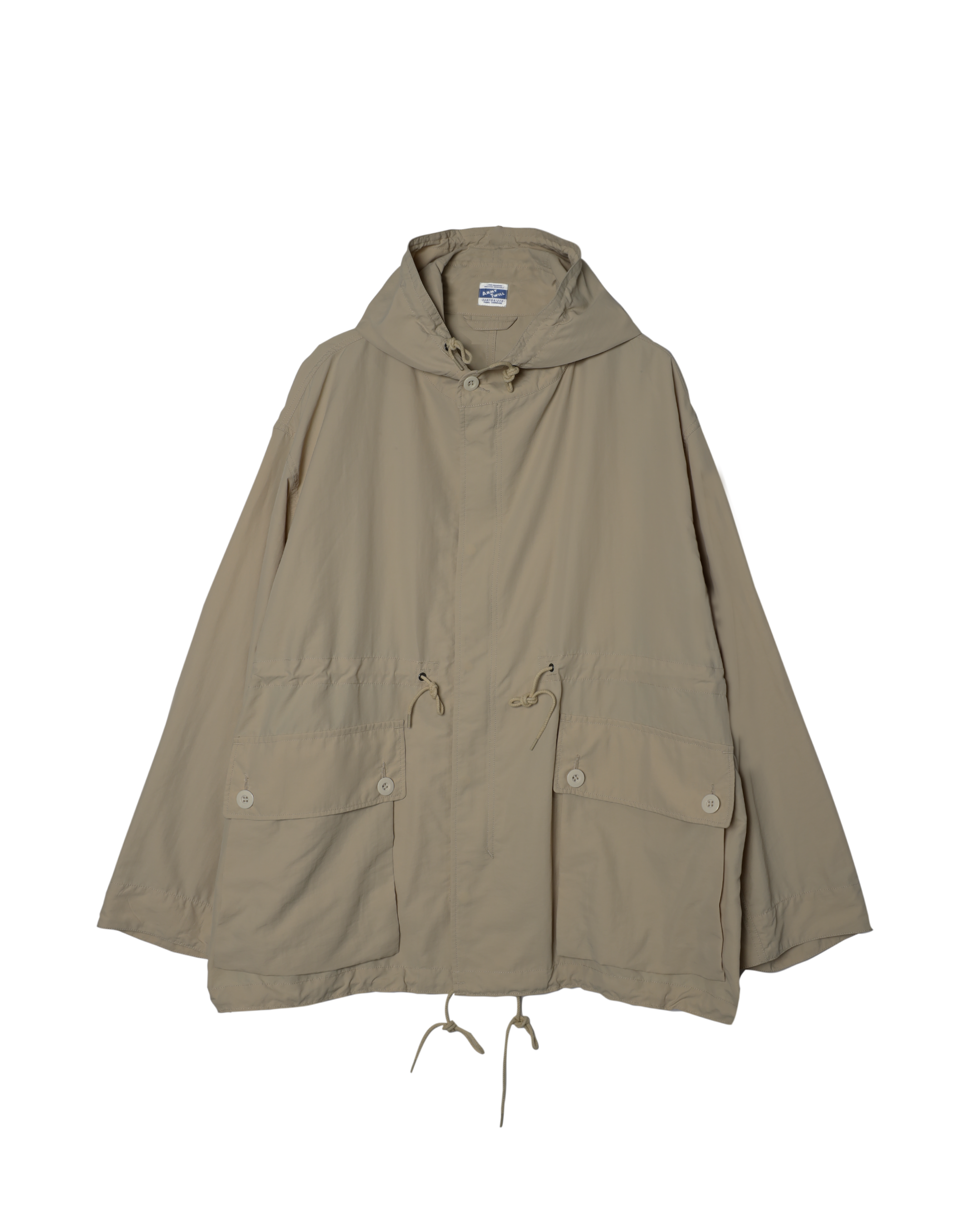 Nylon OX Hooded Coat – ARMY TWILL