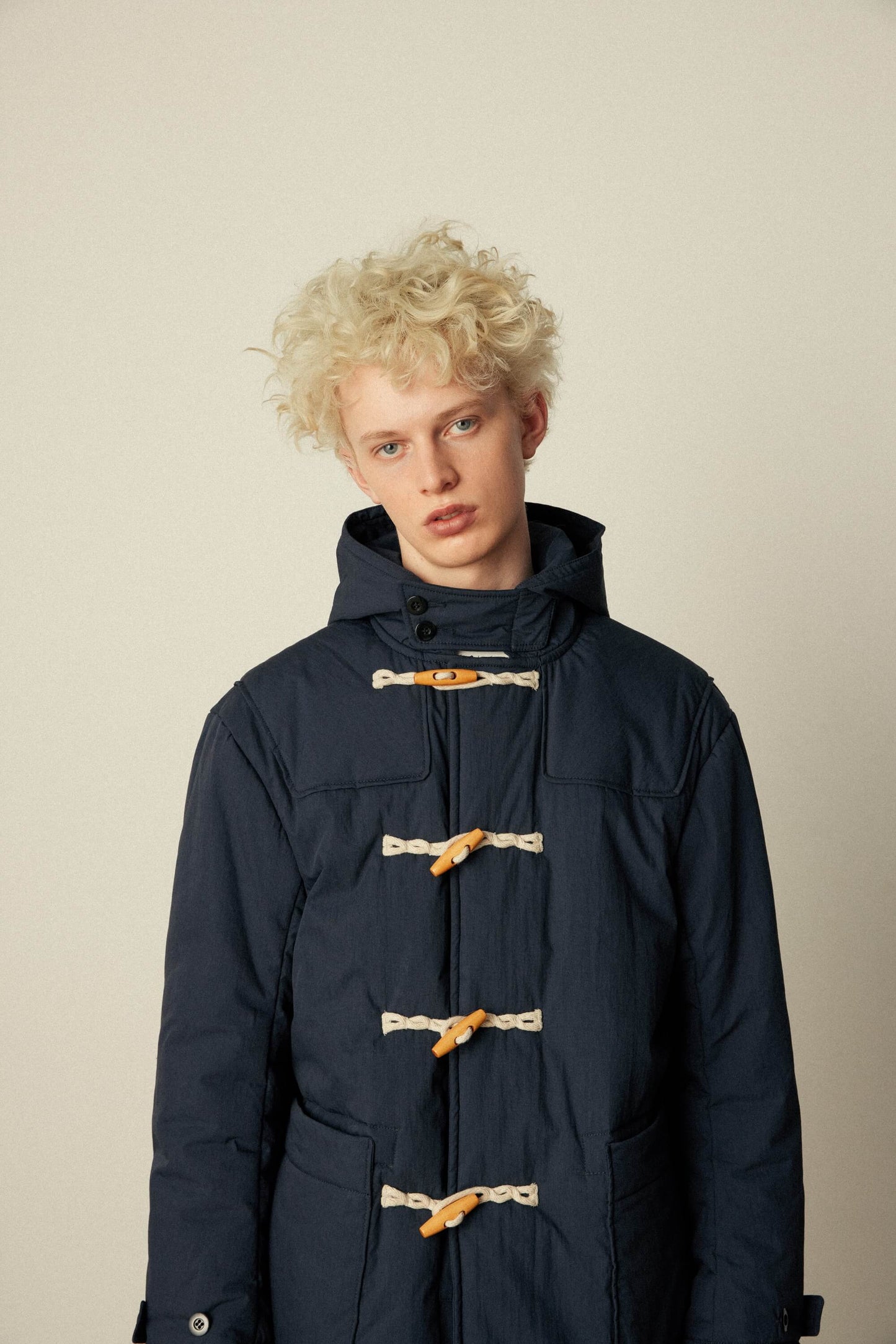 Cotton Nylon Duffel Coat