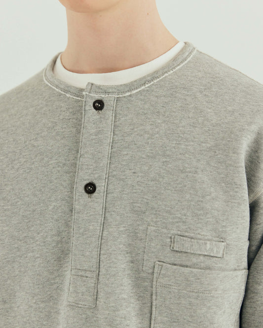 Sweat Henley Pullover