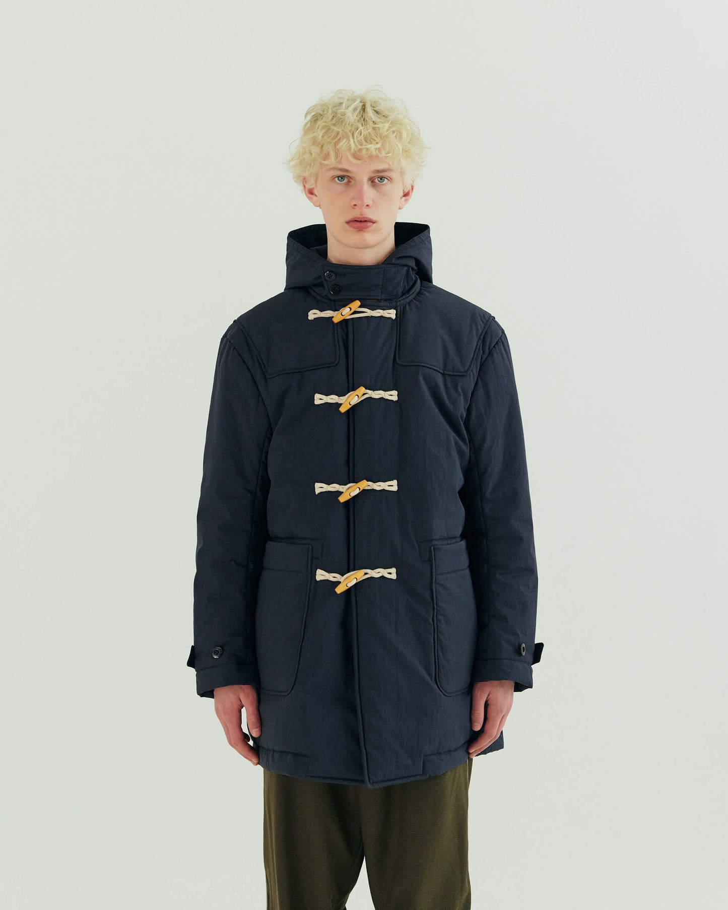 Cotton Nylon Duffel Coat