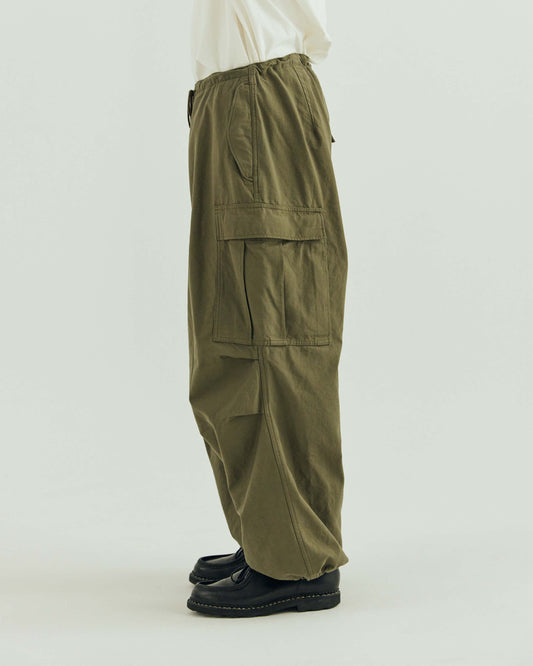 Back Satin Cargo Pants