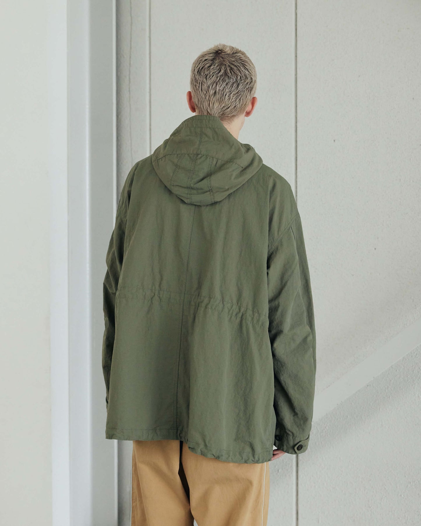 Nylon Hooded Field Coat