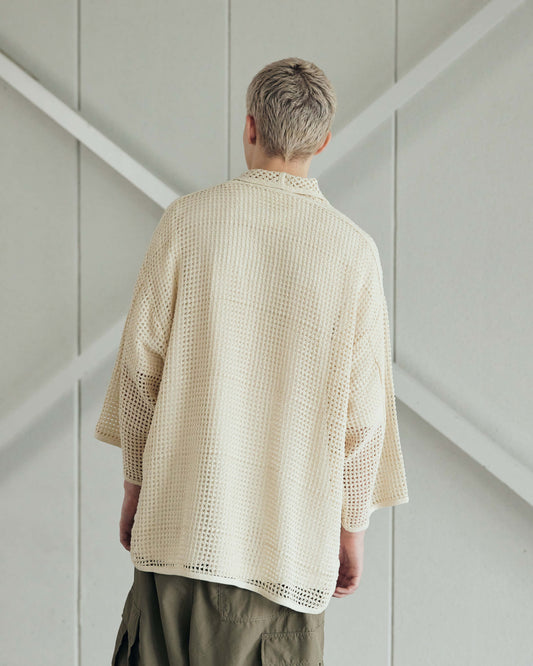 Cotton Mesh Shirt