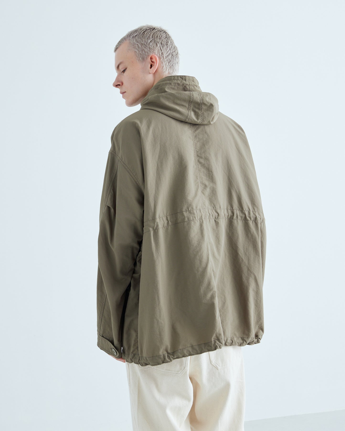 Nylon OX Hooded Coat