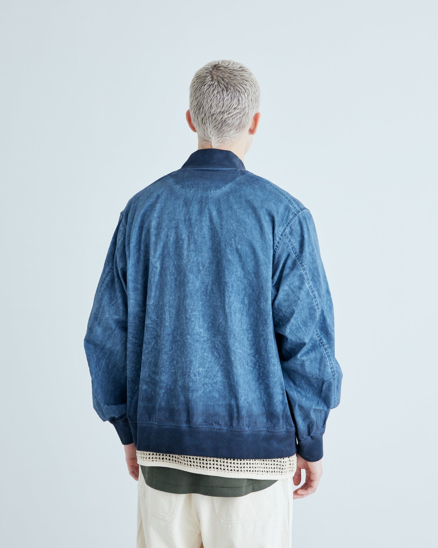 Uneven Dyeing Blouson