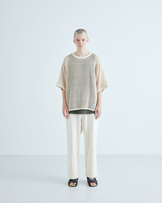 Cotton Mesh Tee