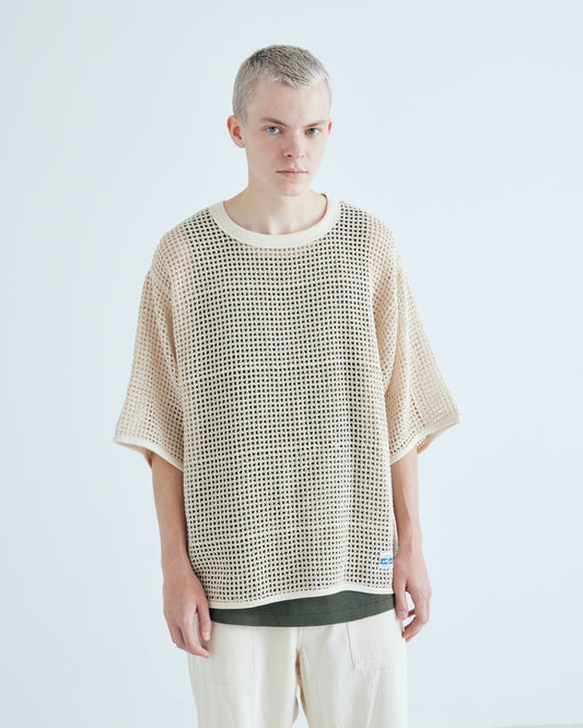 Cotton Mesh Tee