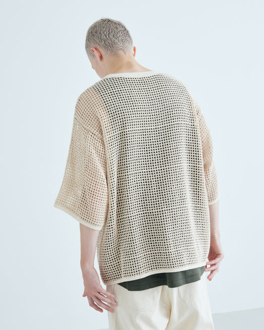 Cotton Mesh Tee