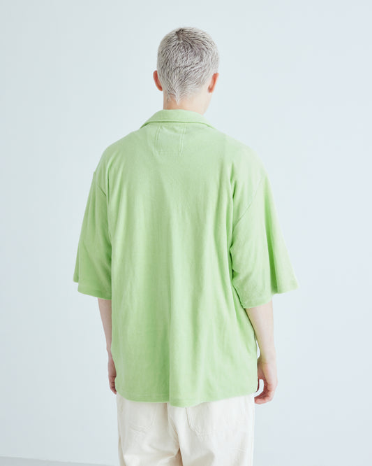 Pile Open Collar Shirt
