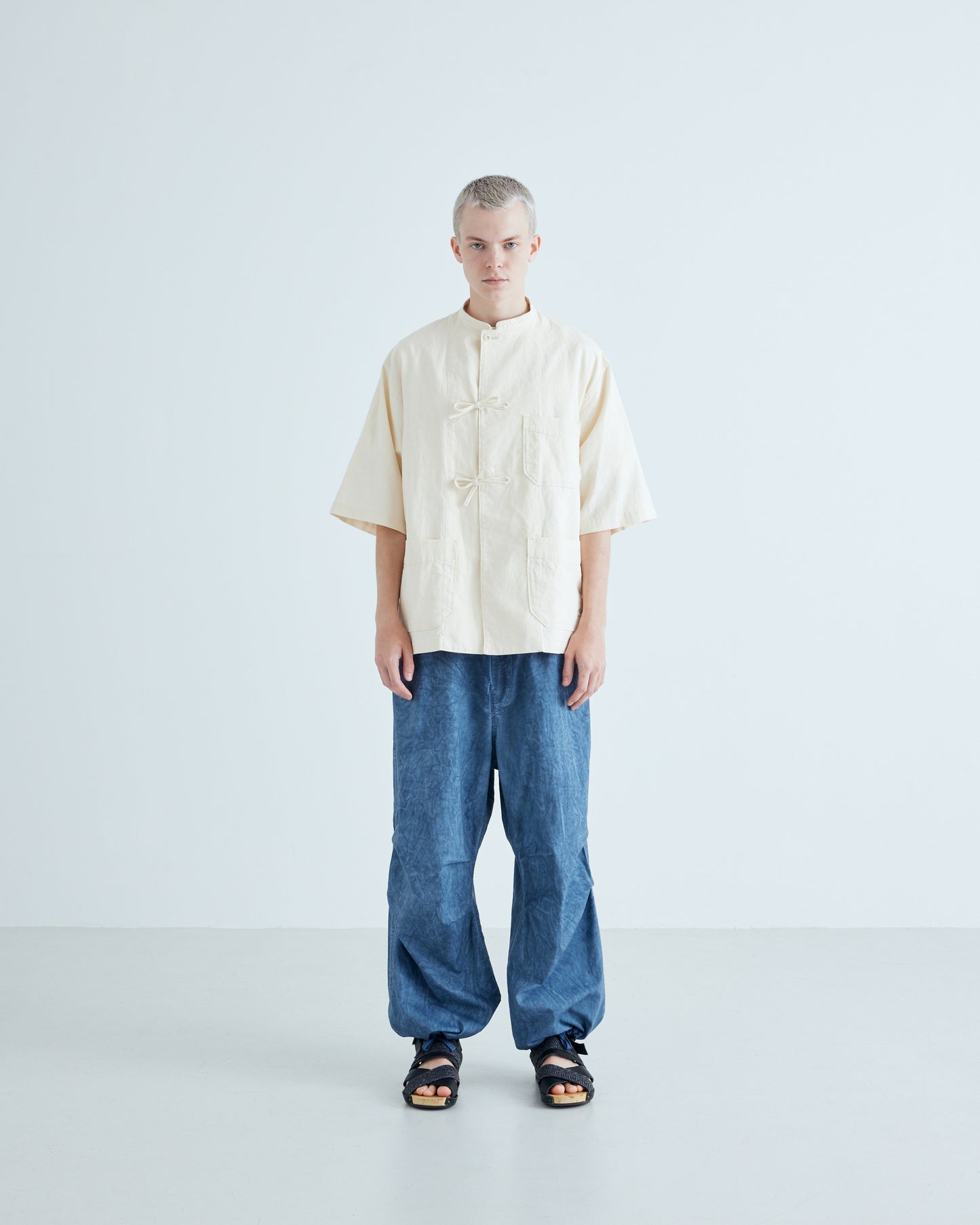 Cotton Linen HS Tape Shirt