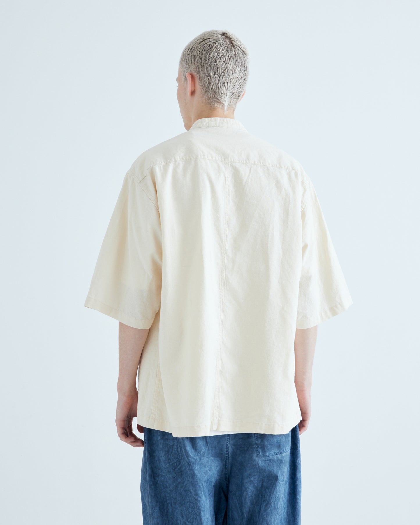 Cotton Linen HS Tape Shirt