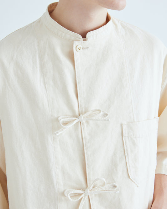 Cotton Linen HS Tape Shirt