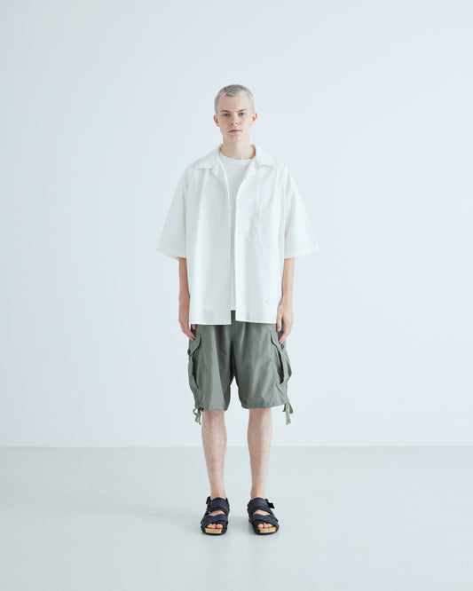 Cotton Polyester Plain HS Shirt