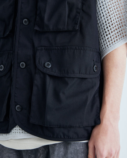 Cotton Polyester Plain Vest