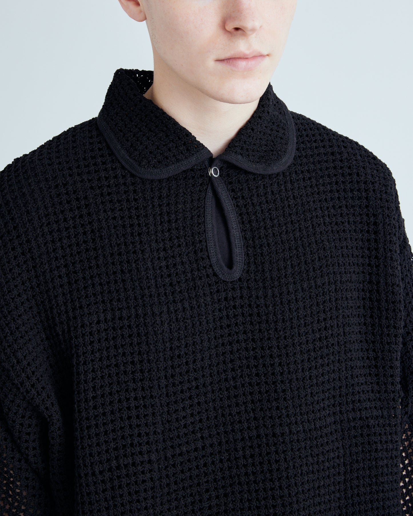 Cotton Mesh PO Shirt