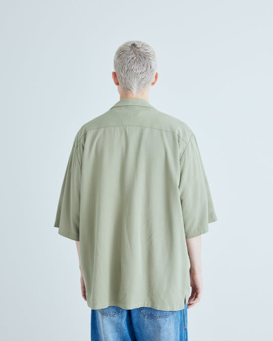 Soft Twill Open Collar HS Shirt