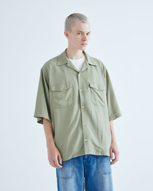 Soft Twill Open Collar HS Shirt