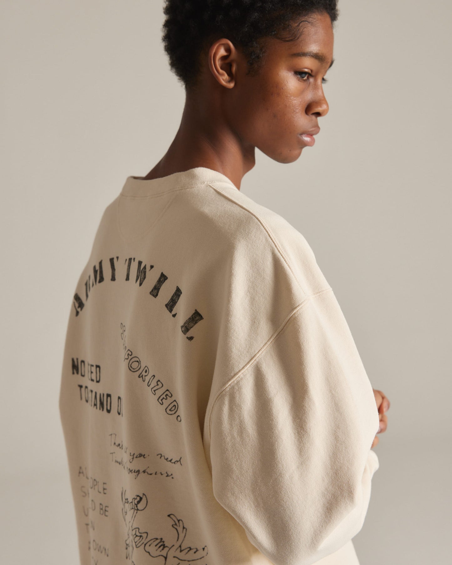 Crew Neck Sweat_Print