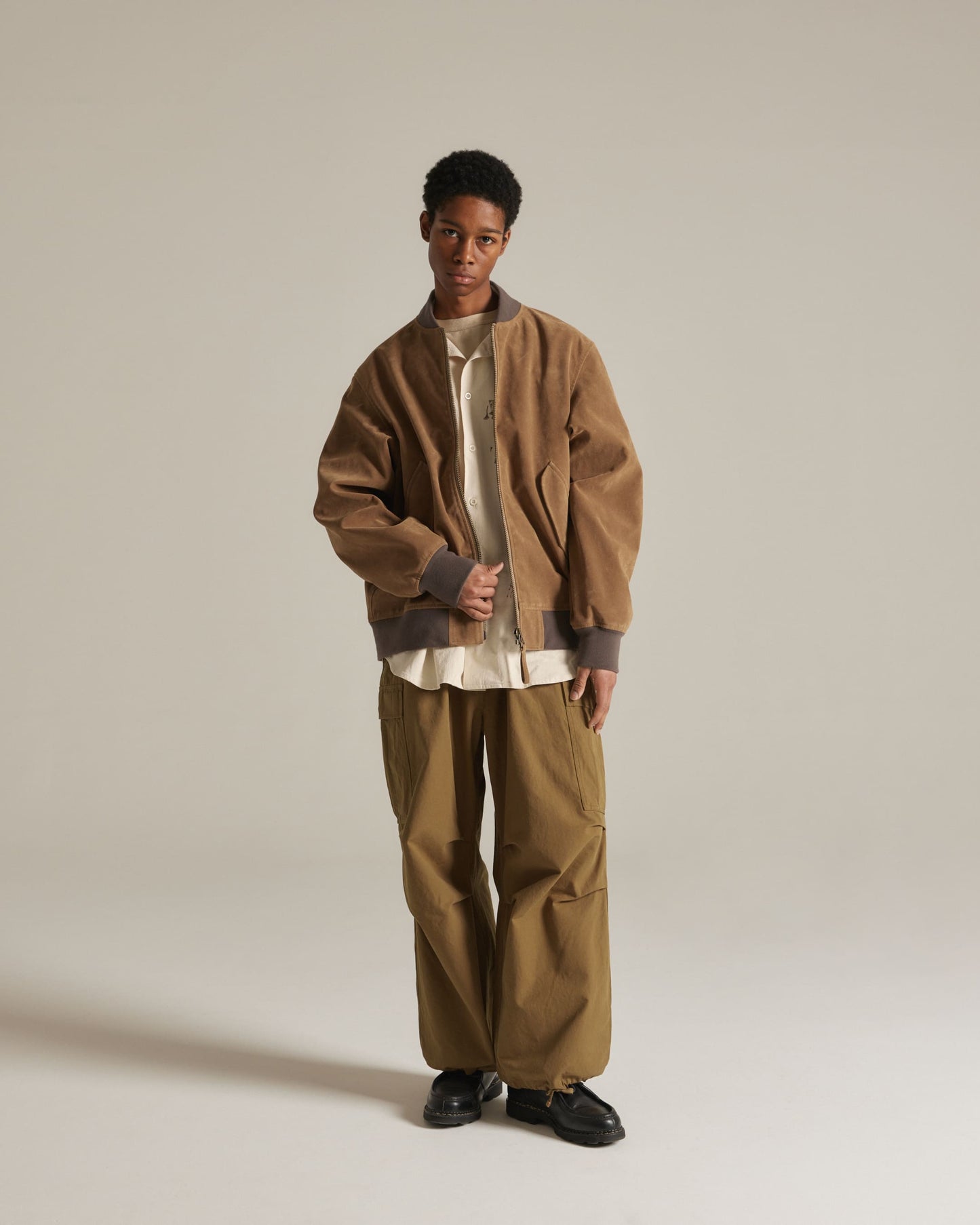 Vegan Leather Blouson