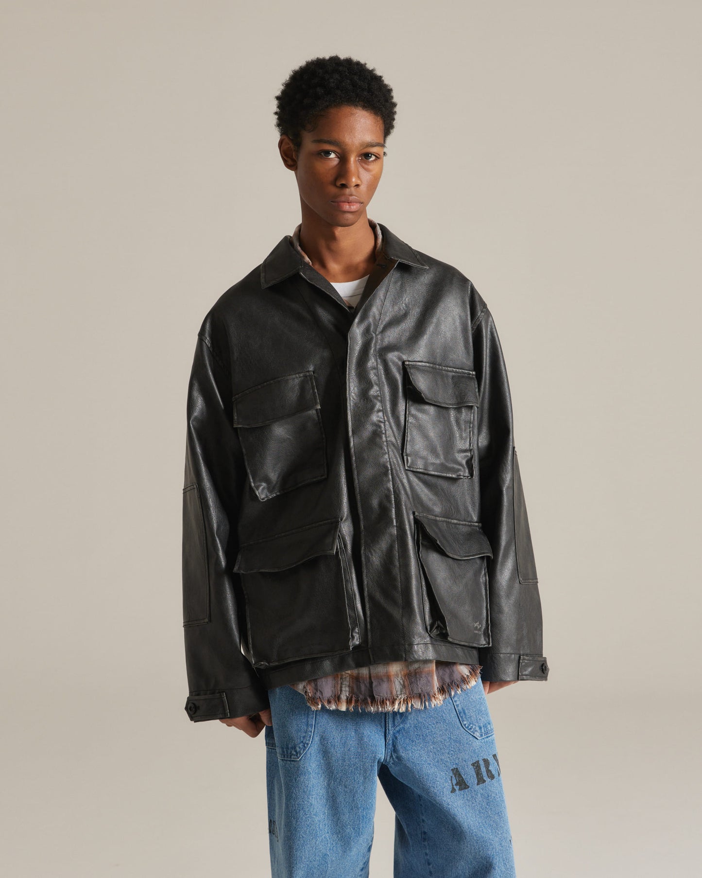 Vegan Leather Jacket