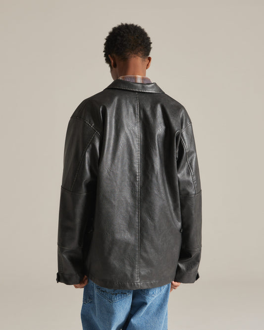 Vegan Leather Jacket