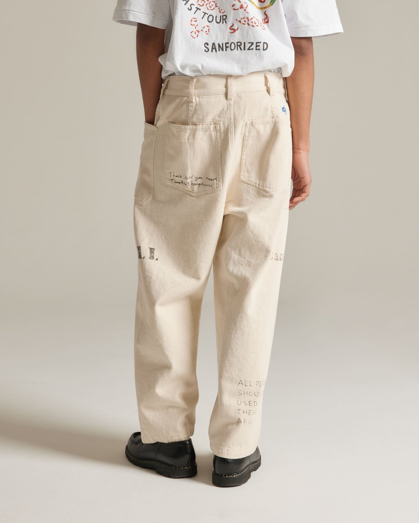 Print Denim 4PK Pants