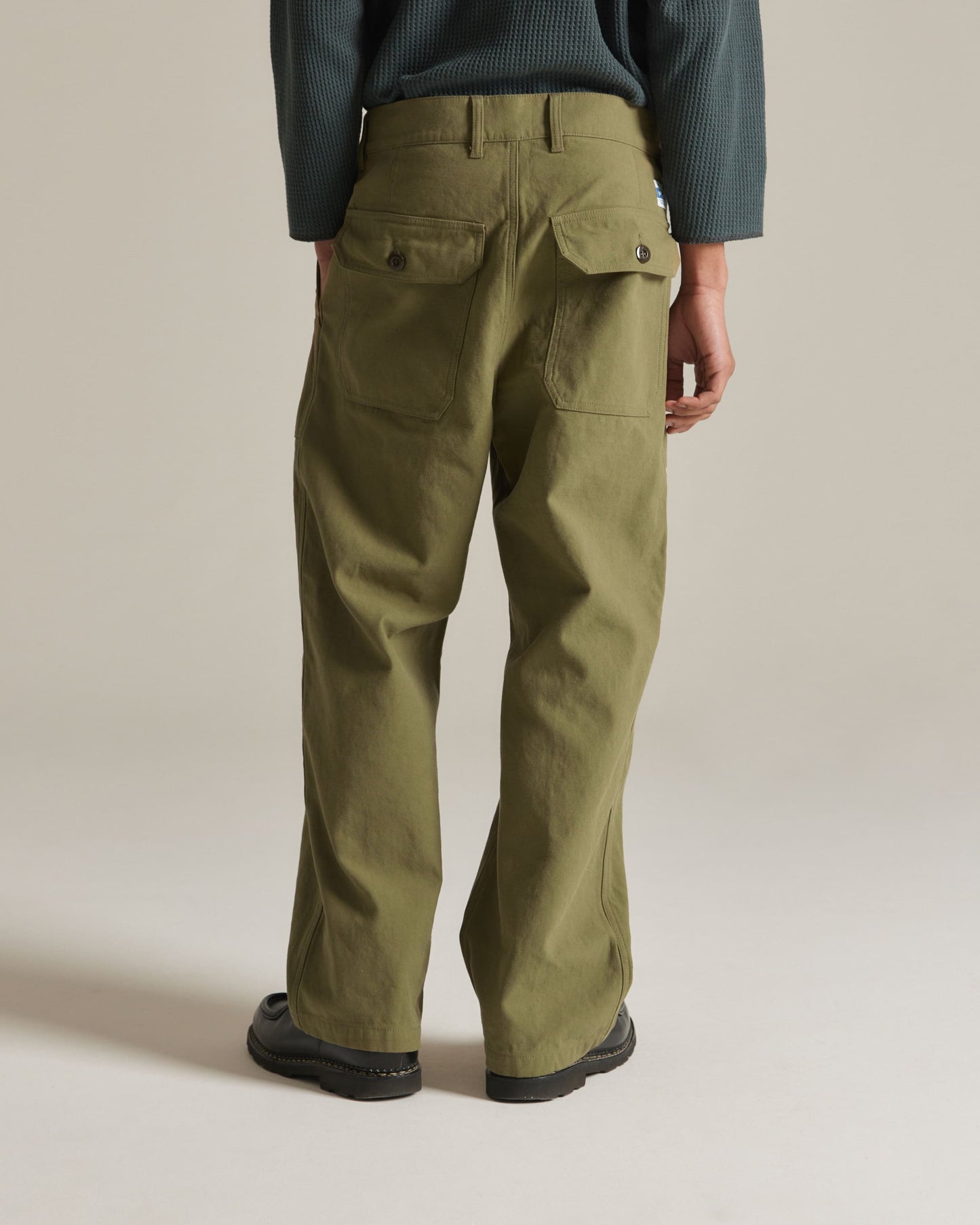 BackSatin Baker Pants