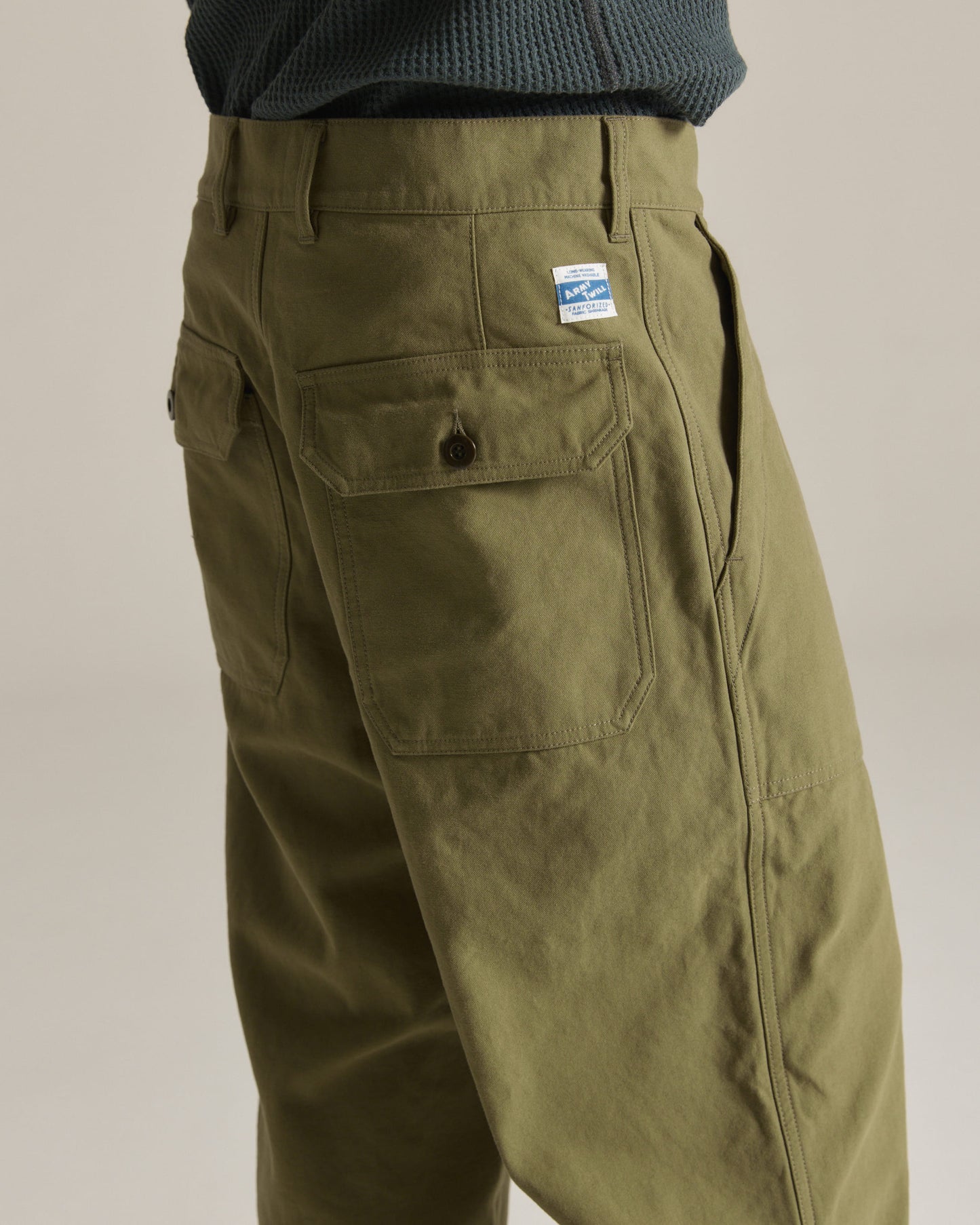 BackSatin Baker Pants