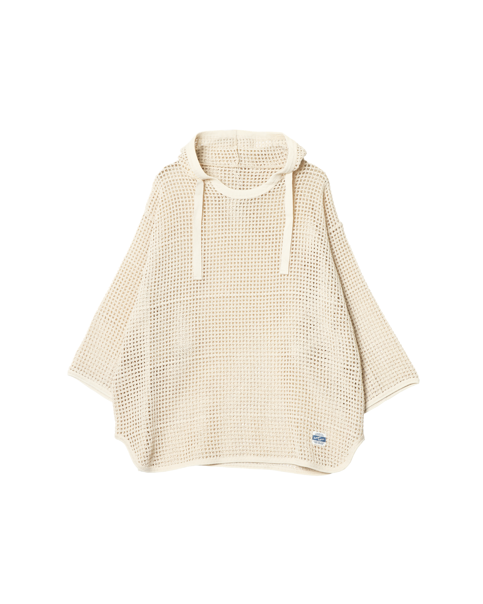 Cotton Mesh Hoodie – ARMY TWILL Cotton Mesh Hoodie – ARMY TWILL