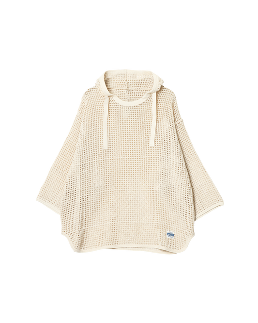 Cotton Mesh Hoodie