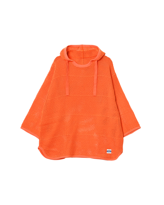 Cotton Mesh Hoodie