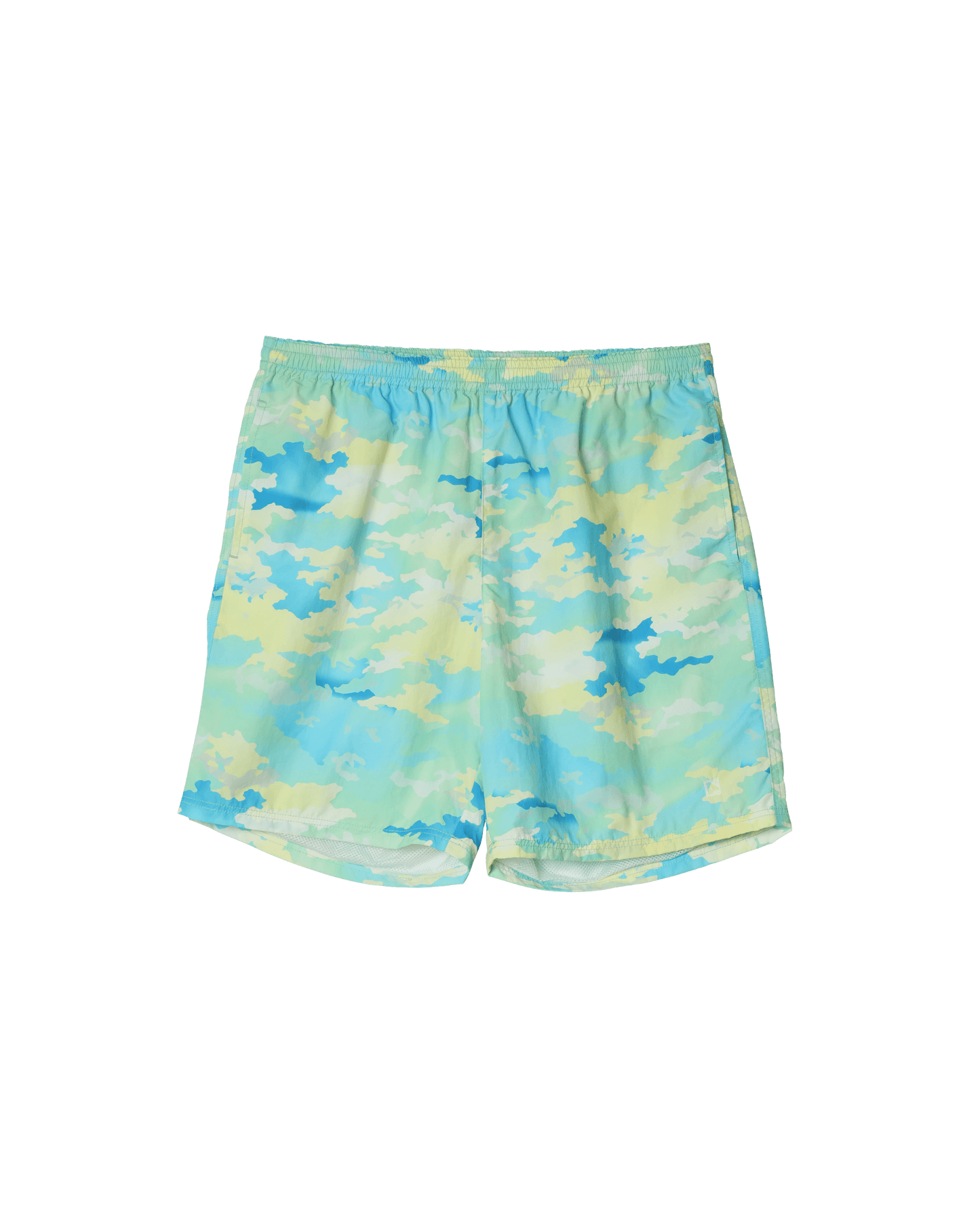 Camo Print Track Short Pants