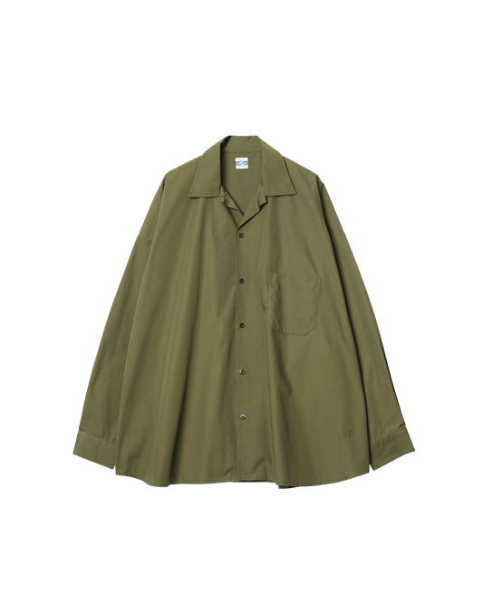 Cotton/Polyester Plain Big Shirt