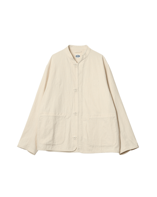 Cotton Slab Piping Shirt Jacket